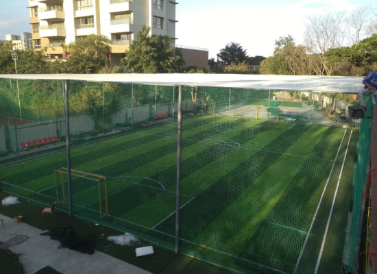 Balcony Net Installation