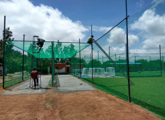 Cricket Net Installation